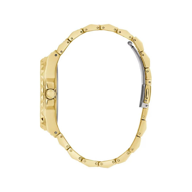Guess Gold Stainless Steel Dress Watch
