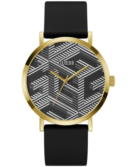 Guess Black Synthetic Dress Watch