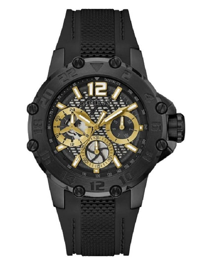 Guess Black Stainless Steel Sport Watch