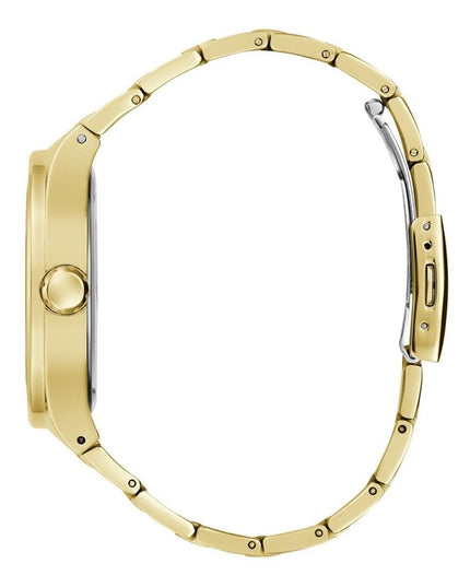 Guess Gold Stainless Steel Dress Watch
