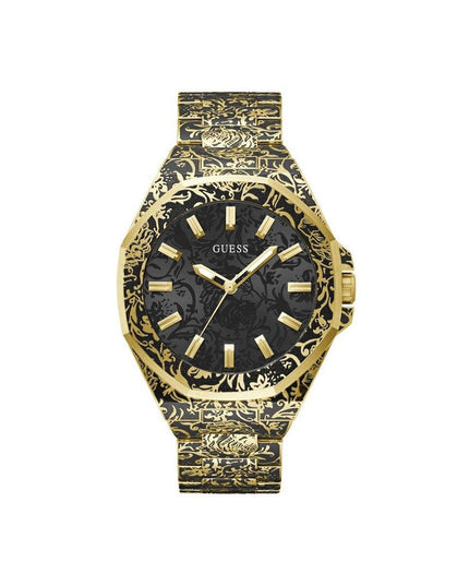 Guess Black Stainless Steel Dress Watch