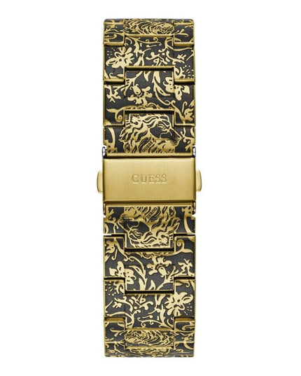 Guess Black Stainless Steel Dress Watch