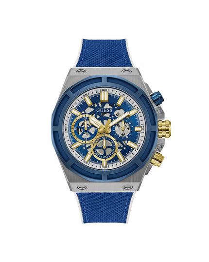 Guess Blue Synthetic Sport Watch
