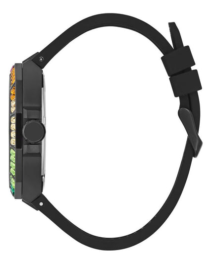 Guess Black Synthetic Dress Watch