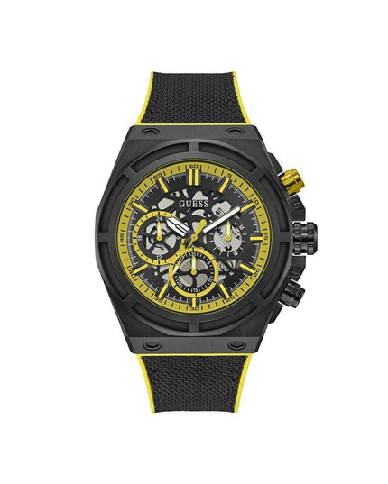 Guess Black Synthetic Sport Watch