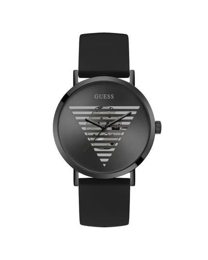 Guess Black Synthetic Dress Watch