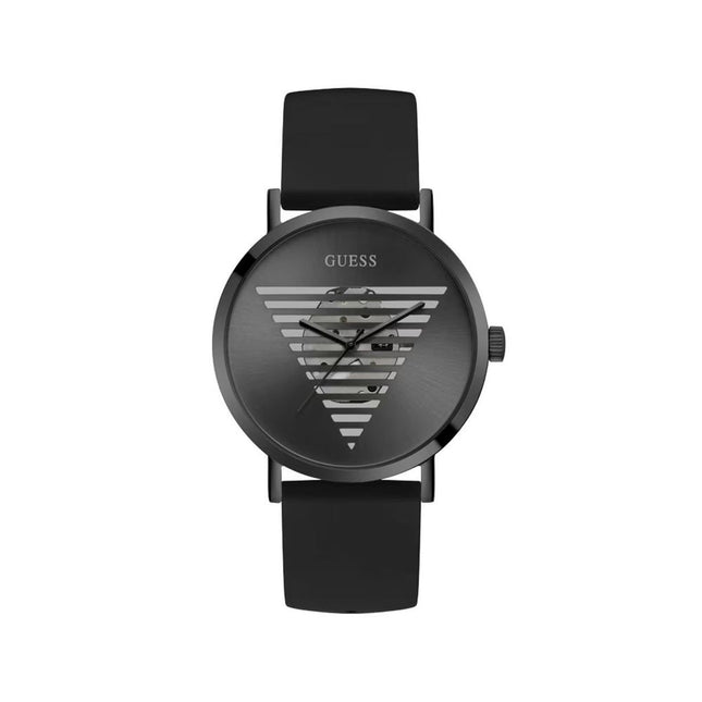 Guess Black Synthetic Dress Watch