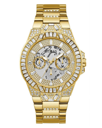 Guess Gold Stainless Steel Dress Watch