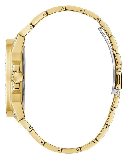 Guess Gold Stainless Steel Dress Watch