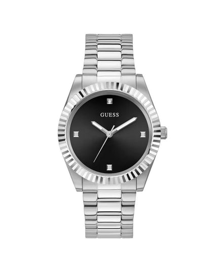 Guess Gray Stainless Steel Dress Watch