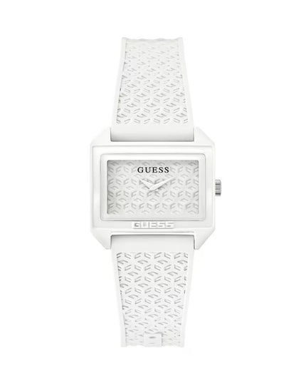 Guess White Synthetic Dress Watch
