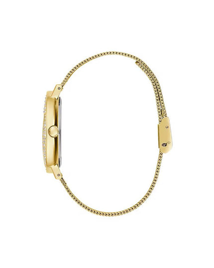 Guess Gold Stainless Steel Dress Watch