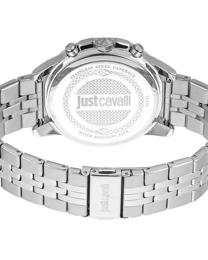 Just Cavalli Gray Stainless Steel Bracelet Watch