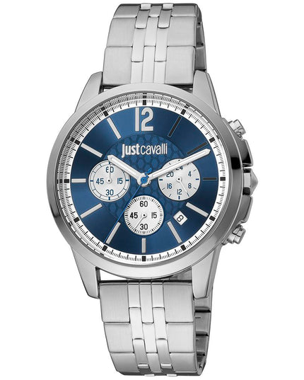 Just Cavalli Gray Stainless Steel Dress Watch