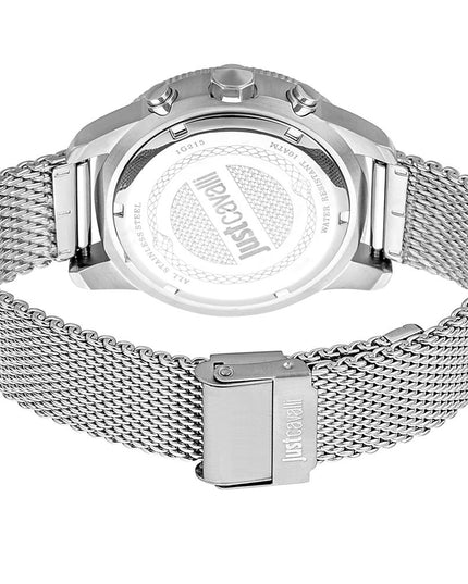 Just Cavalli Gray Stainless Steel Dress Watch