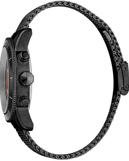 Just Cavalli Black Stainless Steel Sport Watch