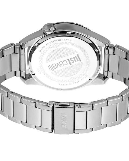 Just Cavalli Gray Stainless Steel Dress Watch