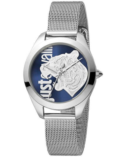 Just Cavalli Gray Stainless Steel Bracelet Watch