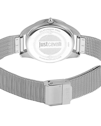 Just Cavalli Gray Stainless Steel Bracelet Watch