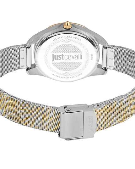 Just Cavalli Multicolor Stainless Steel Dress Watch
