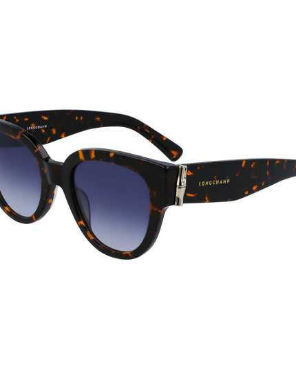 Longchamp Brown Acetate Sunglasses