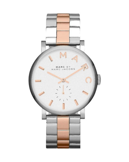 Marc Jacobs Gray Stainless Steel Dress Watch