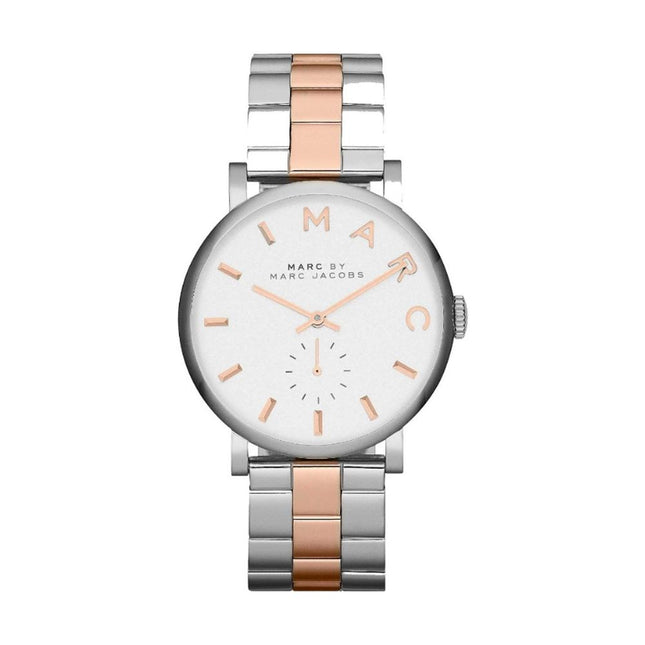 Marc Jacobs Gray Stainless Steel Dress Watch