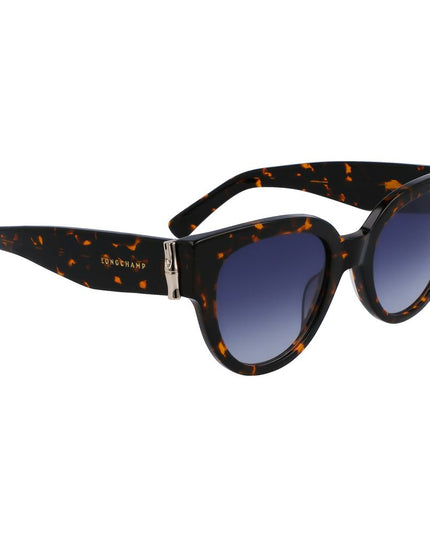 Longchamp Brown Acetate Sunglasses
