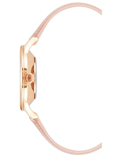 Nine West Multicolor Leather Dress Watch