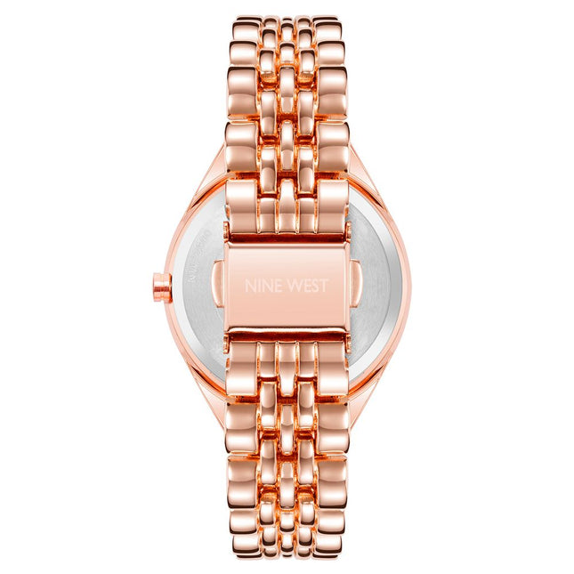 Nine West Multicolor Metal Dress Watch