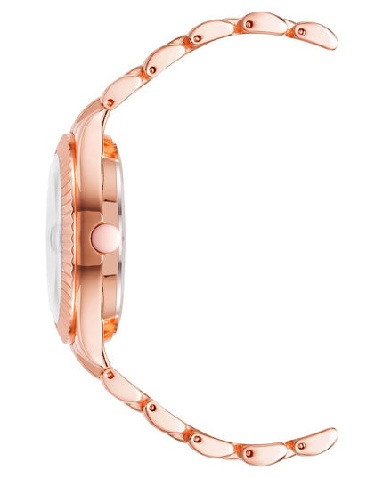 Nine West Multicolor Metal Dress Watch