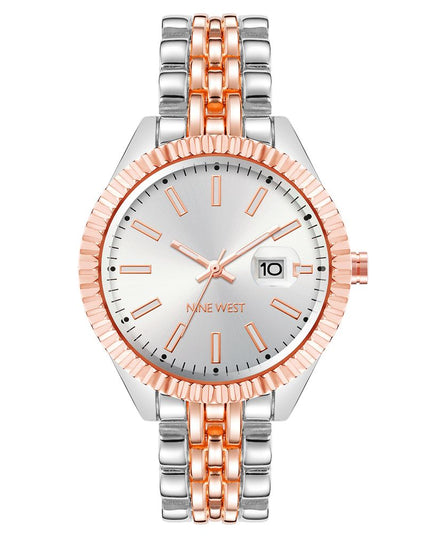 Nine West Multicolor Metal Bracelet Watch