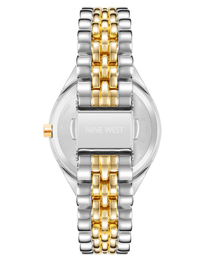 Nine West Multicolor Metal Dress Watch