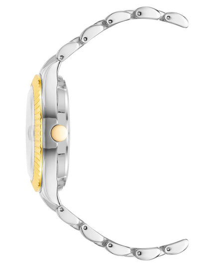 Nine West Multicolor Metal Dress Watch