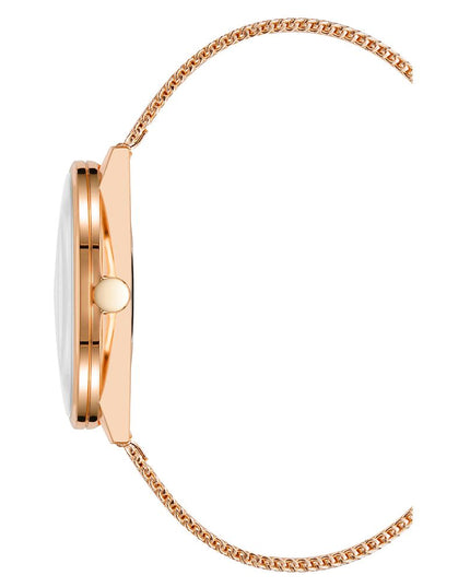 Nine West Multicolor Stainless Steel Dress Watch