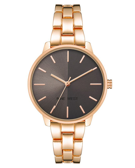 Nine West Multicolor Metal Dress Watch