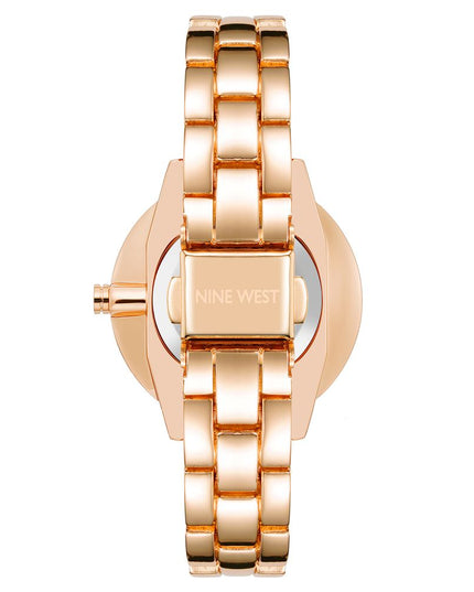 Nine West Multicolor Metal Dress Watch