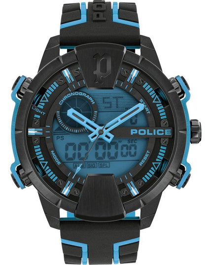 Police Black Synthetic Sport Watch