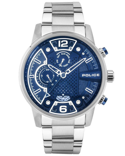 Police Gray Stainless Steel Bracelet Watch