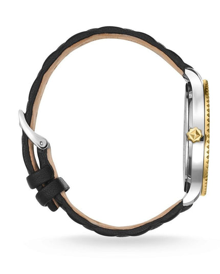 Thomas Sabo Black Leather Dress Watch