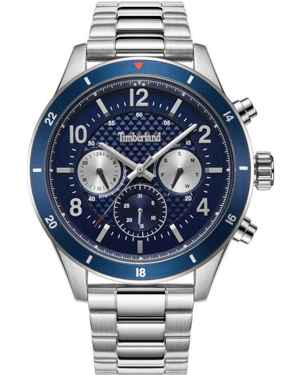 Timberland Gray Stainless Steel Dress Watch