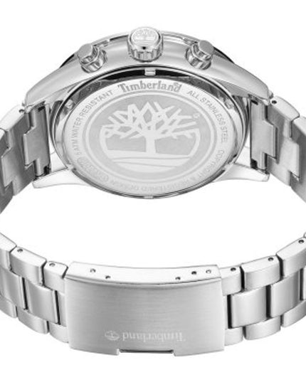 Timberland Gray Stainless Steel Dress Watch