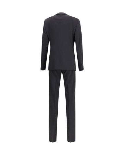 Giorgio Armani Black Fleece Wool Tuxedo
