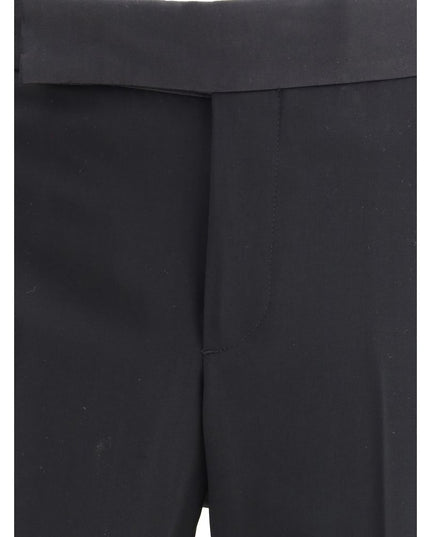 Giorgio Armani Black Fleece Wool Tuxedo