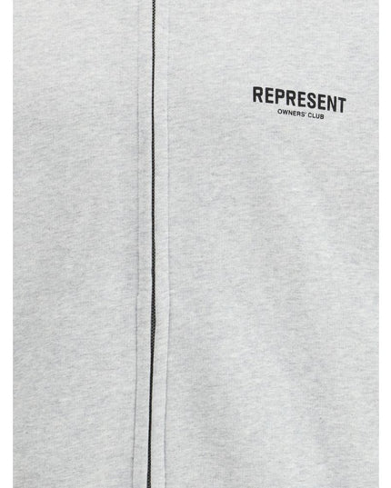 Represent Gray Cotton Sweatshirt