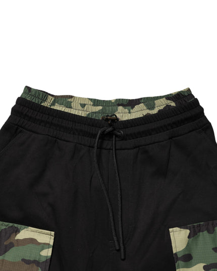 Dolce & Gabbana Multicolor Camouflage Cargo Jogger Men Pants