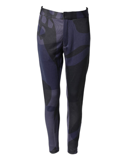 Alexander McQueen Multicolor Patterned Tapered Fit Men Pants