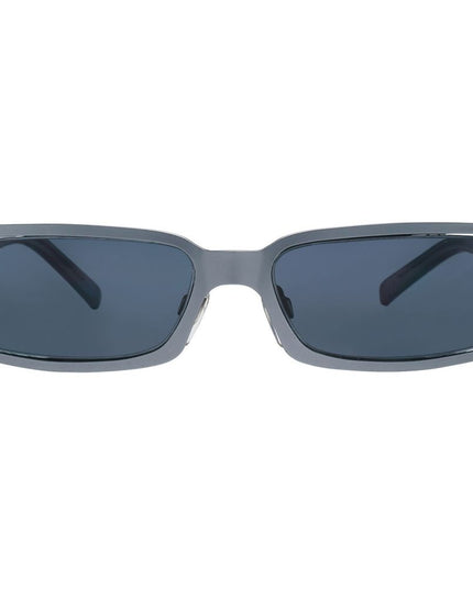 More & More Gray Metal Sunglasses