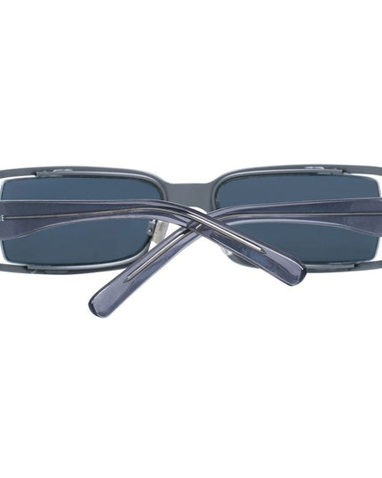 More & More Gray Metal Sunglasses