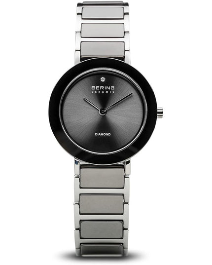 BERING Silver Stainless Steel Dress Watch